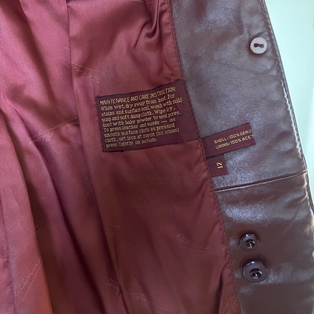 Etienne Aiger Genuine leather jacket - Picture 5 of 10